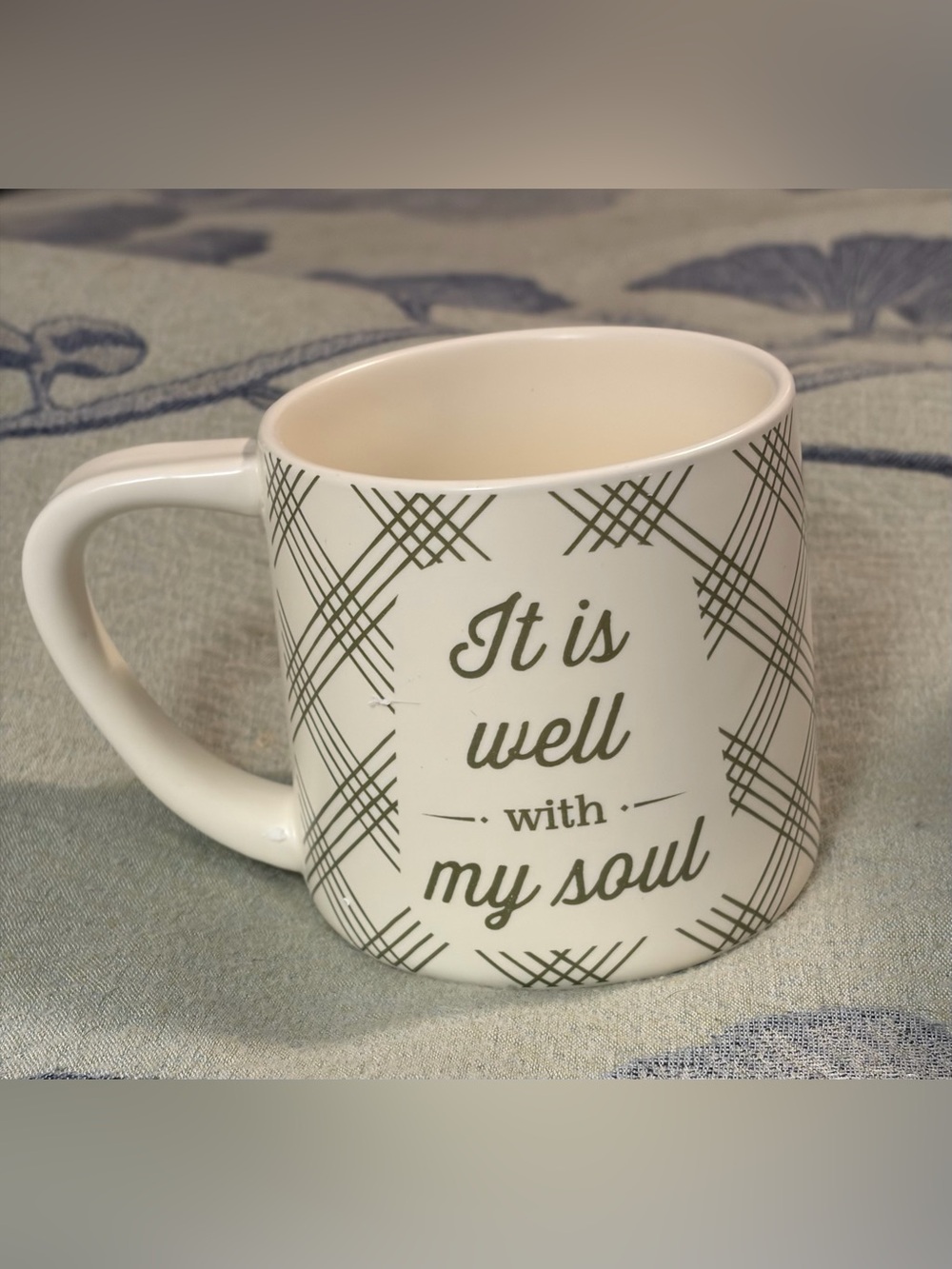 DaySpring It Is Well With My Soul Scripture Mug 14 oz 3 John 1:2